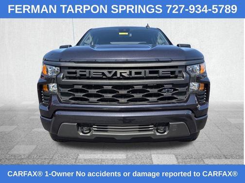 Gray 2023 Chevrolet Silverado 1500 Custom
