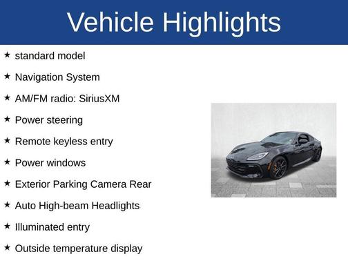Black 2025 Subaru BRZ TS