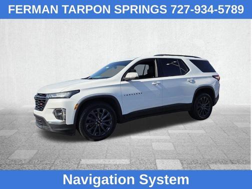 White 2023 Chevrolet Traverse RS
