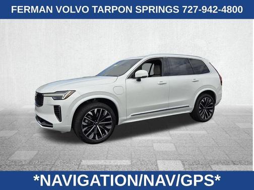 White 2026 Volvo XC90 Plug-In Hybrid T8 Plus 7-Seater