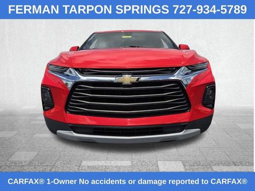 Red 2021 Chevrolet Blazer 2LT