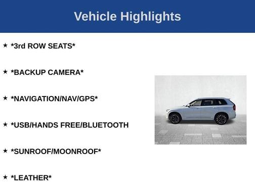 White 2026 Volvo XC90 B6 Ultra 7-Seater