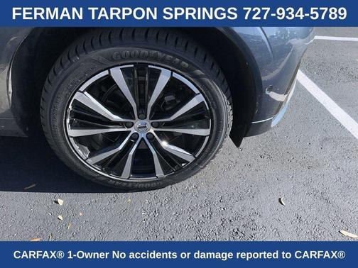 Blue 2024 Volvo XC60 B5 Plus Dark Theme