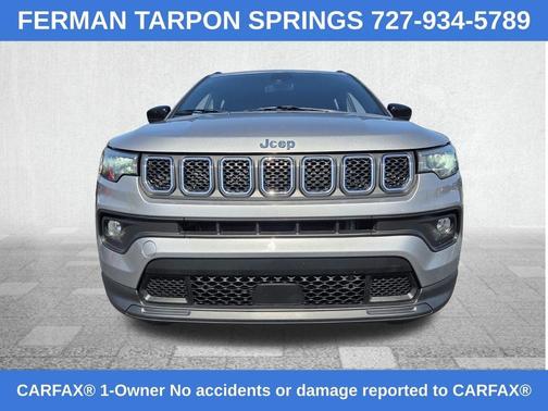 Silver 2024 Jeep Compass Latitude