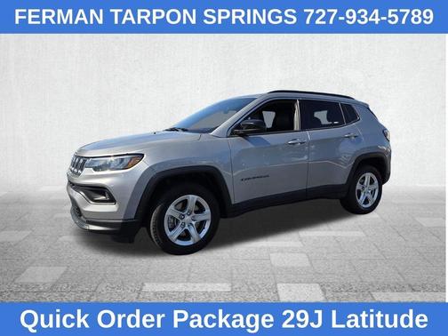 Silver 2024 Jeep Compass Latitude