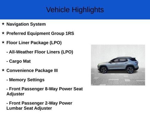 2026 Chevrolet Equinox RS