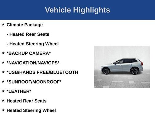 White 2026 Volvo XC60 B5 Plus