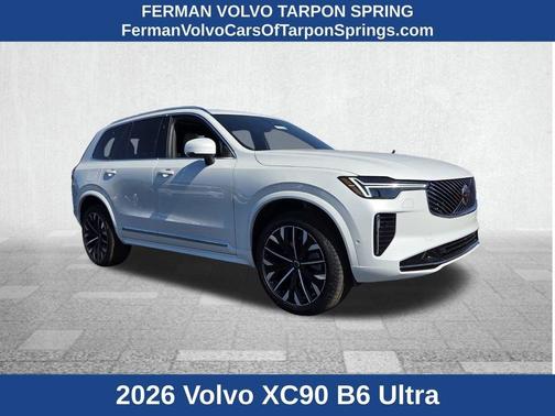 White 2026 Volvo XC90 B6 Ultra 7-Seater