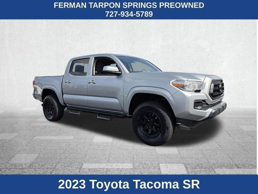 Silver 2023 Toyota Tacoma SR