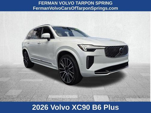 White 2026 Volvo XC90 B6 Plus 7-Seater