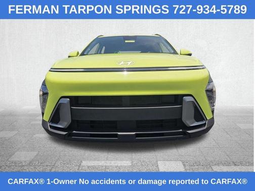 Yellow 2024 Hyundai KONA SEL