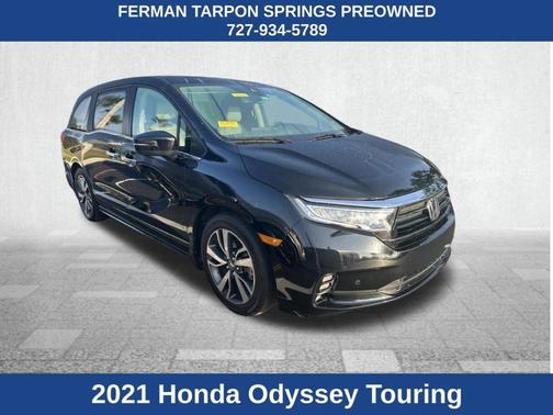 Black 2021 Honda Odyssey Touring