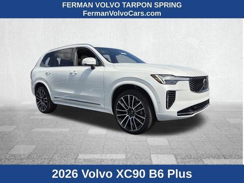 White 2026 Volvo XC90 B6 Plus 7-Seater