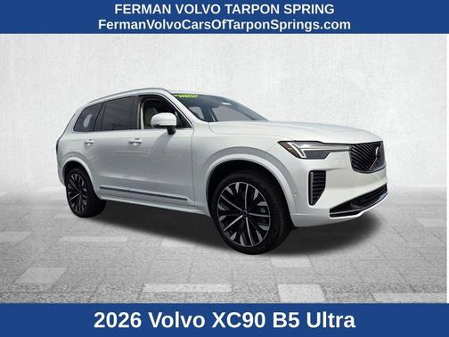 White 2026 Volvo XC90 B5 Ultra 7-Seater