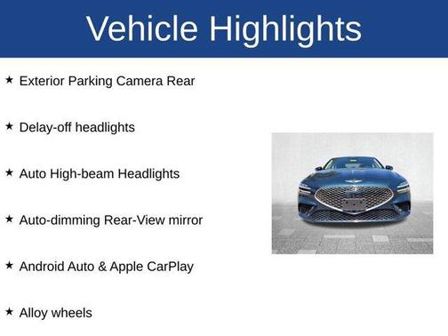 2025 Genesis G70 2.5T