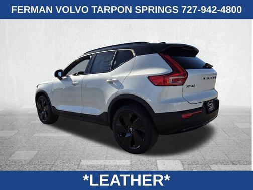 White 2026 Volvo XC40 B5 Ultra Black Edition