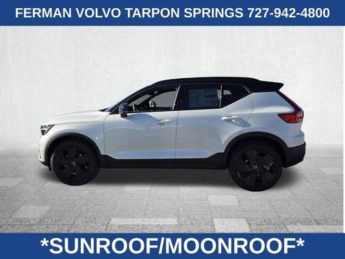 White 2026 Volvo XC40 B5 Ultra Black Edition
