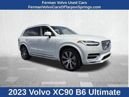 White 2023 Volvo XC90 B6 Ultimate 7-Seater