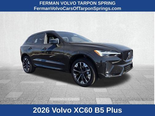 Black 2026 Volvo XC60 B5 Plus