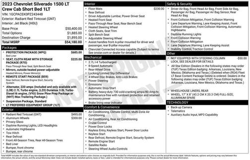 2023 Chevrolet Silverado 1500 LT