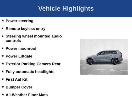Gray 2026 Volvo XC90 B6 Plus 7-Seater