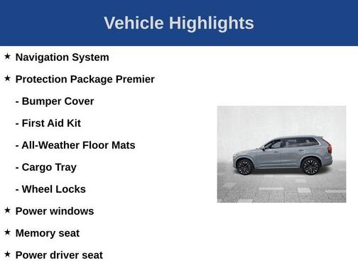 Gray 2026 Volvo XC90 B6 Plus 7-Seater