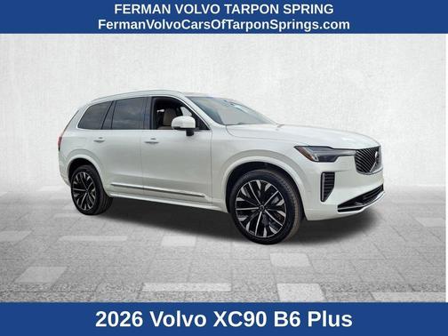 White 2026 Volvo XC90 B6 Plus 7-Seater