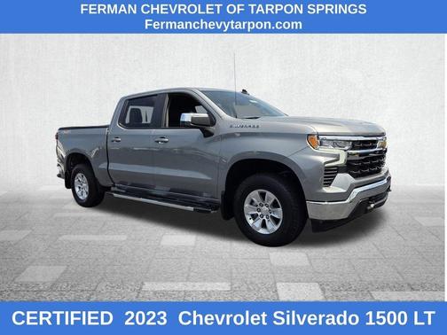 Gray 2023 Chevrolet Silverado 1500 LT