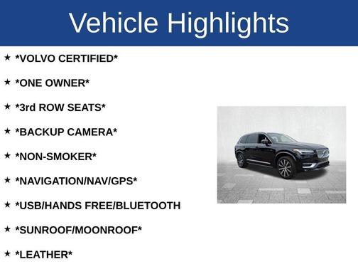 2022 Volvo XC90 T6 Inscription 7 Passenger