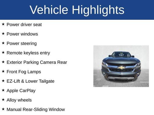 2017 Chevrolet Colorado LT