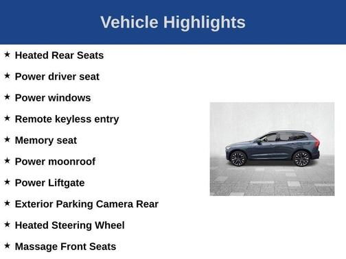 Blue 2026 Volvo XC60 B5 Ultra