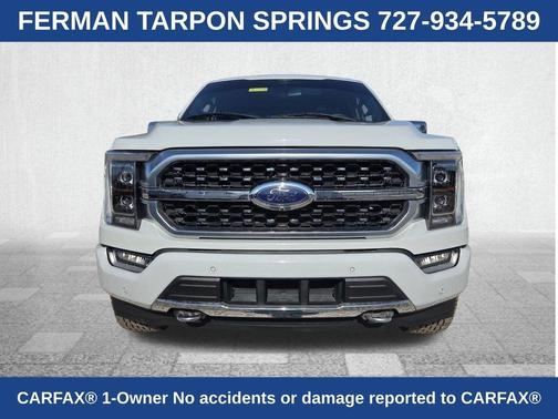 White 2023 Ford F-150 Platinum