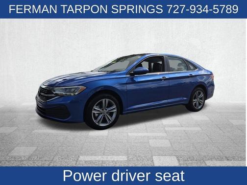 Rising Blue Metallic 2024 Volkswagen Jetta 1.5T SE
