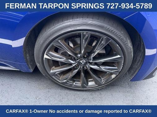 Blue 2024 Lexus IS 350 F Sport