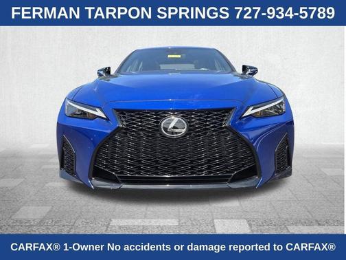 Blue 2024 Lexus IS 350 F Sport