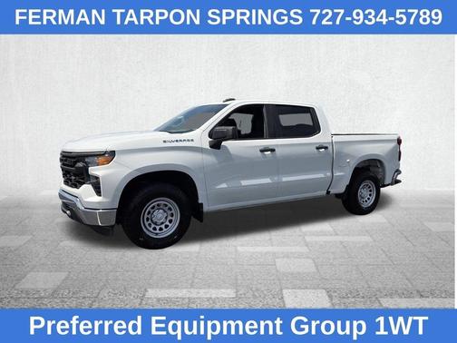 White 2023 Chevrolet Silverado 1500 WT