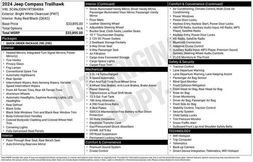 2024 Jeep Compass Trailhawk