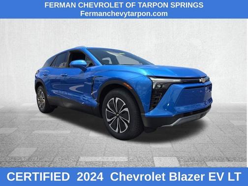 Blue 2024 Chevrolet Blazer EV LT