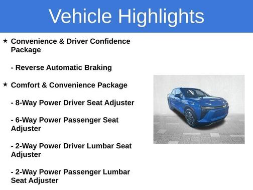 Blue 2024 Chevrolet Blazer EV LT