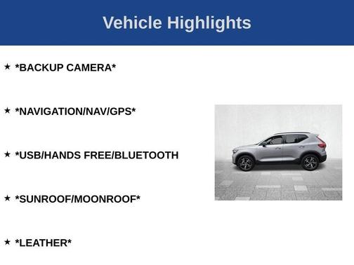 Silver 2026 Volvo XC40 B4 Core