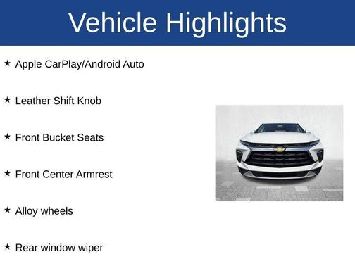 White 2023 Chevrolet Blazer 2LT