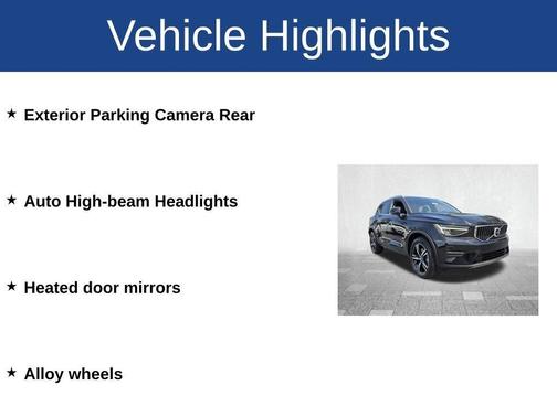 Black 2024 Volvo XC40 CORE
