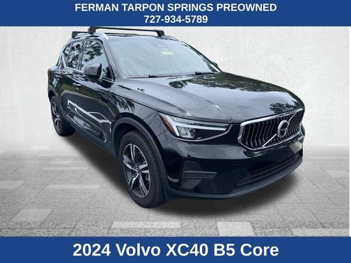 Black 2024 Volvo XC40 B5 Core