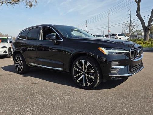 Black 2023 Volvo XC60 B5 Ultimate Bright Theme