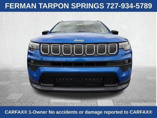 Blue 2022 Jeep Compass Latitude Lux