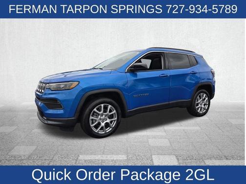 Blue 2022 Jeep Compass Latitude Lux