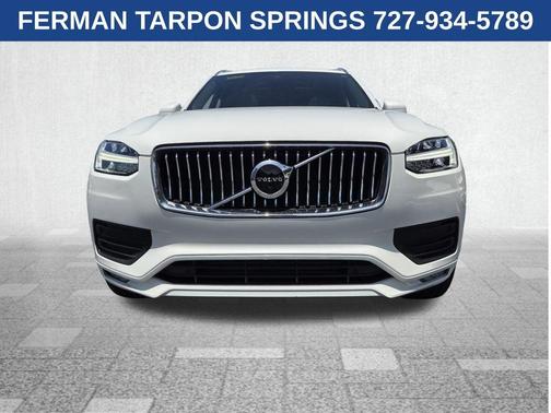 White 2022 Volvo XC90 T6 Momentum 7 Passenger