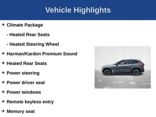 Blue 2026 Volvo XC60 B5 Plus