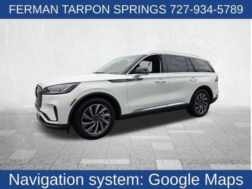 White 2026 Lincoln Aviator Premiere