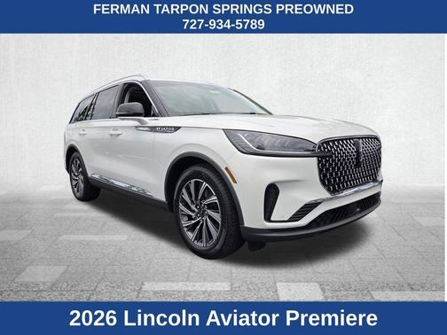 White 2026 Lincoln Aviator Premiere